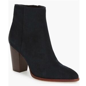 Sam Edelman Black Suede Booties LIKE NEW